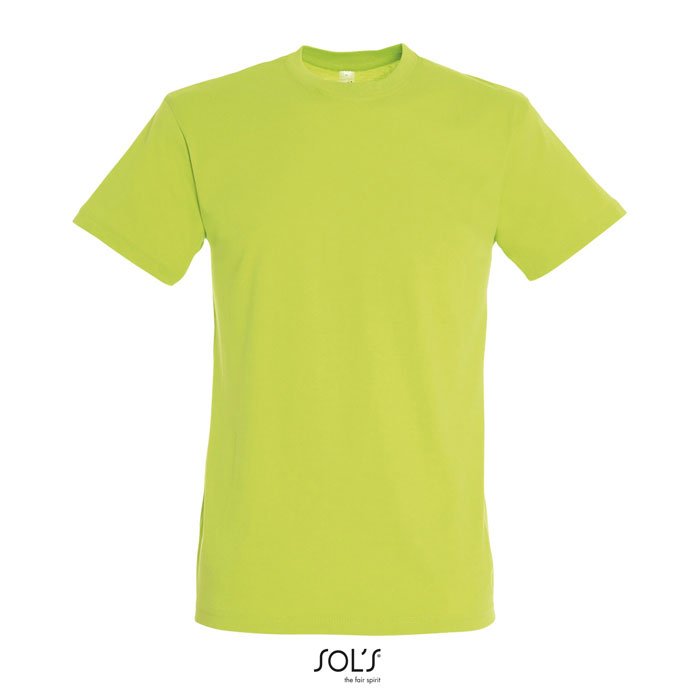 Tshirt unisex personnalisé en coton 150g - REGENT Vert pomme